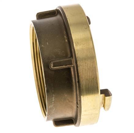 52-C (66 mm) Storz-Kupplung aus Messing G 2 1/2'' Innengewinde