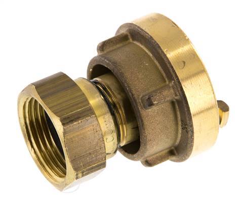 25-D (31 mm) Messing Storz-Kupplung G 1'' Innengewinde drehbar