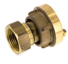 25-D (31 mm) Messing Storz-Kupplung G 1'' Innengewinde drehbar