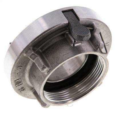 52-C (66 mm) Geschmiedetes Aluminium-Storz-Kupplung G 2'' Innengewinde mit Verschluss