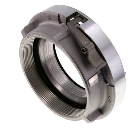100 (115 mm) Geschmiedetes Aluminium-Storz-Kupplung G 4'' Innengewinde mit Verschluss