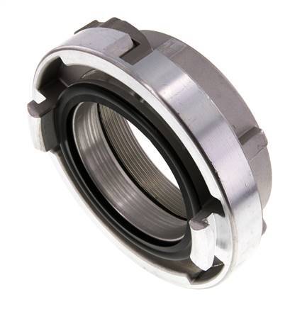 100 (115 mm) Geschmiedetes Aluminium-Storz-Kupplung G 4'' Innengewinde mit Verschluss