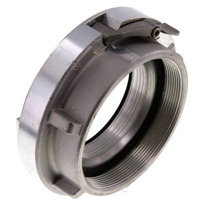 100 (115 mm) Geschmiedetes Aluminium-Storz-Kupplung G 4'' Innengewinde mit Verschluss