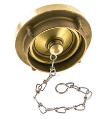 75-B (89 mm) Messingkappe für Storz-Kupplung