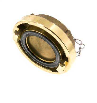 75-B (89 mm) Messingkappe für Storz-Kupplung