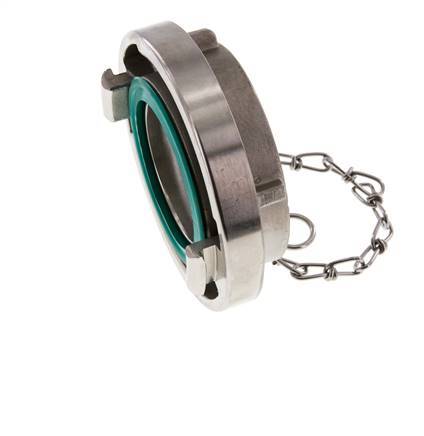 75-B (89 mm) Edelstahlkappe für Storz-Kupplung