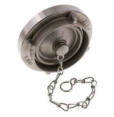 75-B (89 mm) Edelstahlkappe für Storz-Kupplung