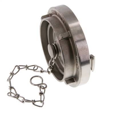 75-B (89 mm) Edelstahlkappe für Storz-Kupplung