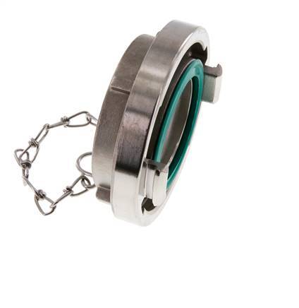 75-B (89 mm) Edelstahlkappe für Storz-Kupplung