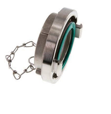 75-B (89 mm) Edelstahlkappe für Storz-Kupplung