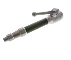 9 mm Strahlrohr G 2'' Außengewinde Geschmiedetes Aluminium & Gummi DIN 14365