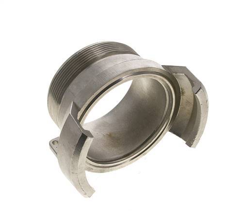 Guillemin DN 80 Stainless Steel Coupling G 3'' Male Threads Without Lock