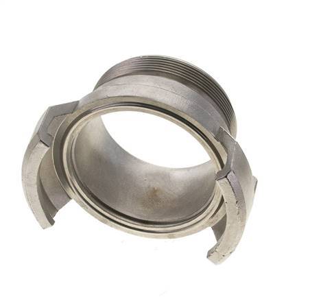 Guillemin DN 80 Stainless Steel Coupling G 3'' Male Threads Without Lock