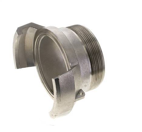 Guillemin DN 80 Stainless Steel Coupling G 3'' Male Threads Without Lock