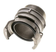 Guillemin DN 50 Edelstahl-Kupplung G 2'' Außengewinde mit Verschluss