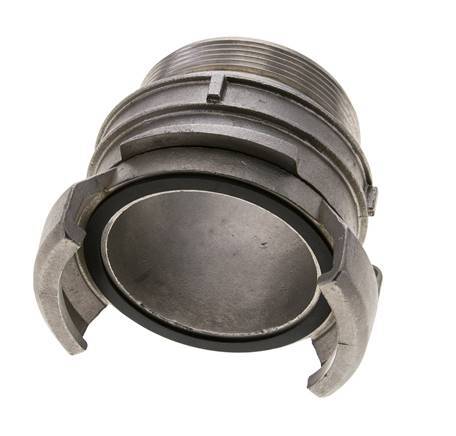 Guillemin DN 65 Edelstahl-Kupplung G 2 1/2'' Außengewinde mit Verschluss