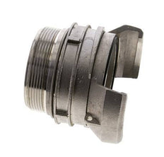 Guillemin DN 65 Edelstahl-Kupplung G 2 1/2'' Außengewinde mit Verschluss