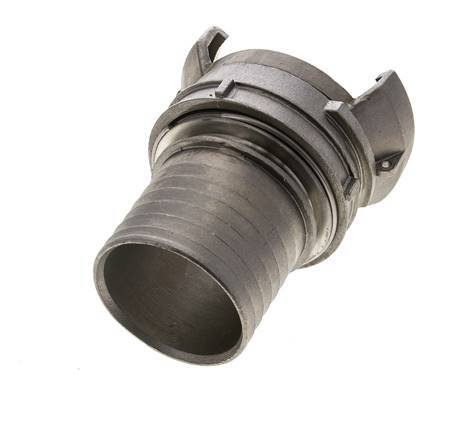 Guillemin DN 65 Edelstahl-Kupplung 65 mm Schlauchpfeiler ohne Verschluss