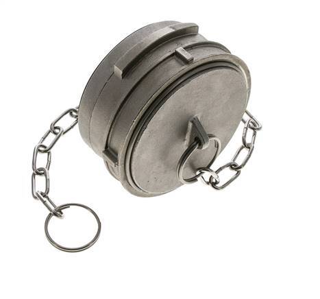 Guillemin DN 65 Stainless Steel Coupling Cap With Lock