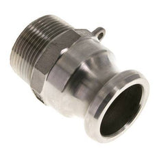Camlock-Kupplung DN 32 (1 1/4'') aus Edelstahl 1 1/4'' NPT-Außengewinde Typ F MIL-C-27487