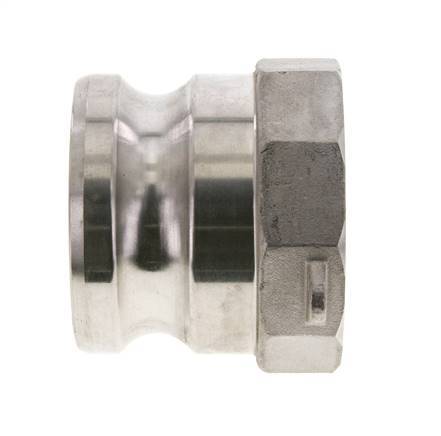 Camlock-Kupplung DN 60 (2 1/2'') aus Edelstahl 2 1/2'' NPT-Innengewinde Typ A MIL-C-27487