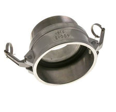 Camlock-Kupplung DN 90 (4'') aus Edelstahl 4'' NPT-Außengewinde Typ B MIL-C-27487