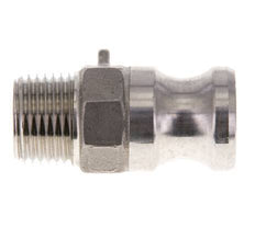 Camlock DN 15 (1/2'') Stainless Steel Coupling 1/2'' Male NPT Thread Type F MIL-C-27487