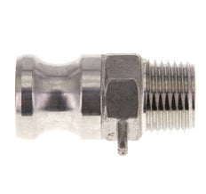 Camlock DN 15 (1/2'') Edelstahlkupplung 1/2'' NPT-Außengewinde Typ F MIL-C-27487