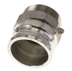 Camlock-Kupplung DN 75 (3'') aus Edelstahl 3'' NPT-Außengewinde Typ F MIL-C-27487