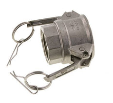 Camlock-Kupplung DN 40 (1 1/2'') aus Edelstahl 1 1/2'' NPT-Innengewinde Typ D MIL-C-27487