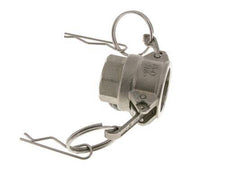 Camlock DN 20 (3/4'') Edelstahlkupplung 3/4'' NPT-Innengewinde Typ D MIL-C-27487