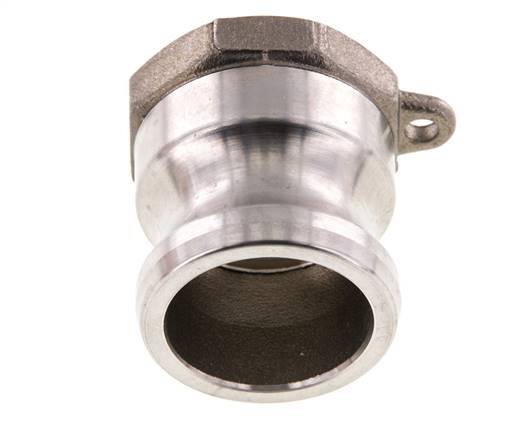 Camlock-Kupplung DN 25 (1'') aus Edelstahl 1'' NPT-Innengewinde Typ A MIL-C-27487