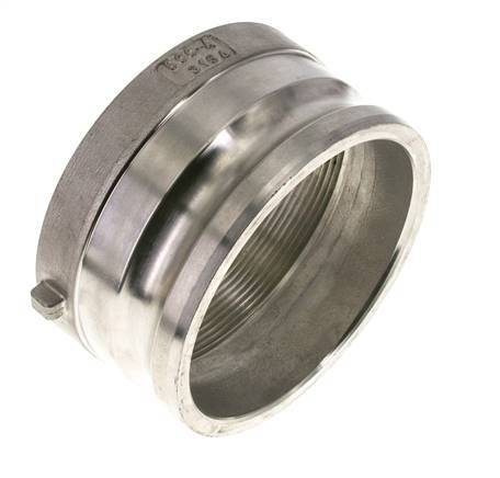 Camlock-Kupplung DN 120 (5'') aus Edelstahl 5'' NPT-Innengewinde Typ A MIL-C-27487
