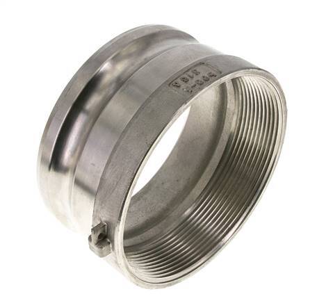 Camlock-Kupplung DN 120 (5'') aus Edelstahl 5'' NPT-Innengewinde Typ A MIL-C-27487