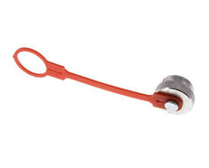 NPT 3/8" Aluminum Dust Protection Cap For Coupling socket