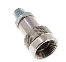Stahl DN 6,3 Hydraulikkupplung Muffe 1/4 Zoll NPT-Außengewinde ISO 14540 D 15,9 mm