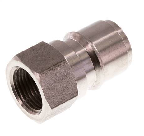 Edelstahlkupplung DN 10 für Waschmaschinenstecker G 3/8 Zoll Außengewinde