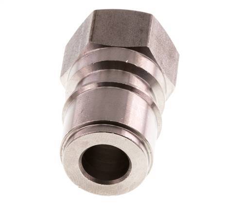 Edelstahlkupplung DN 10 für Waschmaschinenstecker G 3/8 Zoll Außengewinde