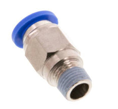 8mm x R1/8'' Steckverschraubung mit Außengewinde Messing/PA 66 NBR [5 Stück]