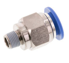 12mm x R1/8'' Steckverschraubung mit Außengewinde Messing/PA 66 NBR [2 Stück]