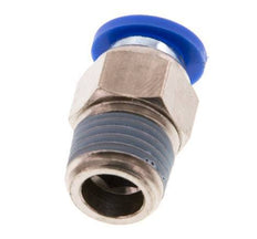 8mm x R1/4'' Steckverschraubung mit Außengewinde Messing/PA 66 NBR [5 Stück]