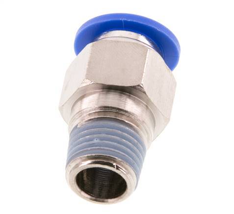 10mm x R1/4'' Steckverschraubung mit Außengewinde Messing/PA 66 NBR [2 Stück]