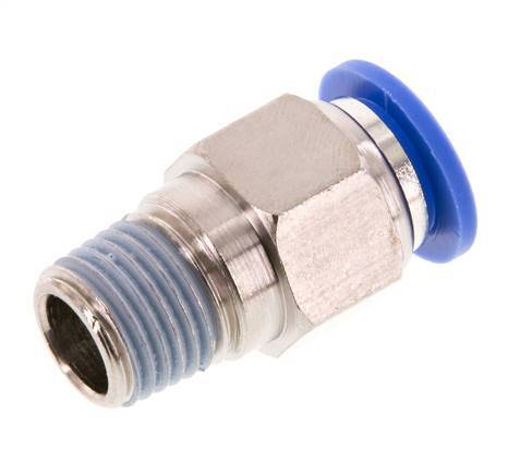 10mm x R1/4'' Steckverschraubung mit Außengewinde Messing/PA 66 NBR [2 Stück]