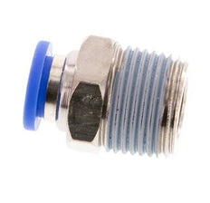 8mm x R3/8'' Steckverschraubung mit Außengewinde Messing/PA 66 NBR [5 Stück]