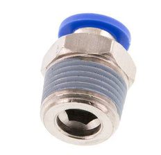 8mm x R3/8'' Steckverschraubung mit Außengewinde Messing/PA 66 NBR [5 Stück]