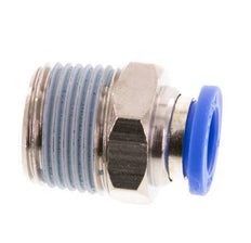 8mm x R3/8'' Steckverschraubung mit Außengewinde Messing/PA 66 NBR [5 Stück]