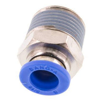 8mm x R3/8'' Steckverschraubung mit Außengewinde Messing/PA 66 NBR [5 Stück]