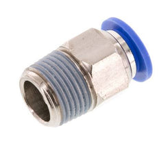 10mm x R3/8'' Steckverschraubung mit Außengewinde Messing/PA 66 NBR [2 Stück]