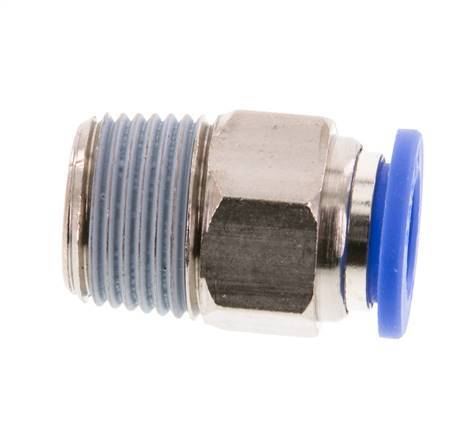 10mm x R3/8'' Steckverschraubung mit Außengewinde Messing/PA 66 NBR [2 Stück]