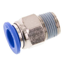 12mm x R3/8'' Steckverschraubung mit Außengewinde Messing/PA 66 NBR [2 Stück]